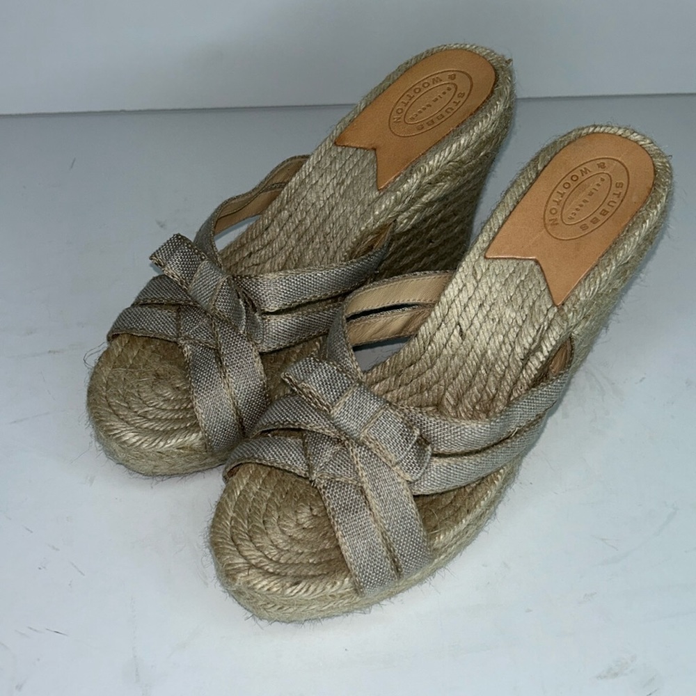 Stubbs & Wootton Espadrilles Wedge Sandals